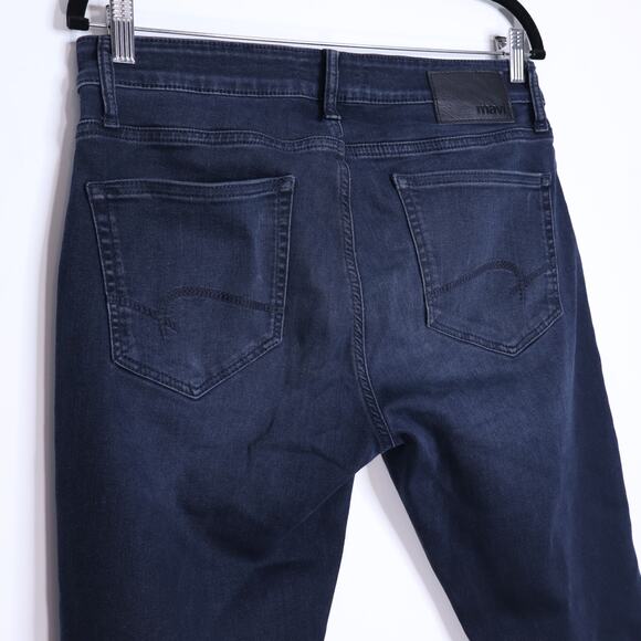 MAVI Marcus Slim Straight Leg Jeans Deep Brushed Feather Blue Men's 32/32 - Picture 4 of 9